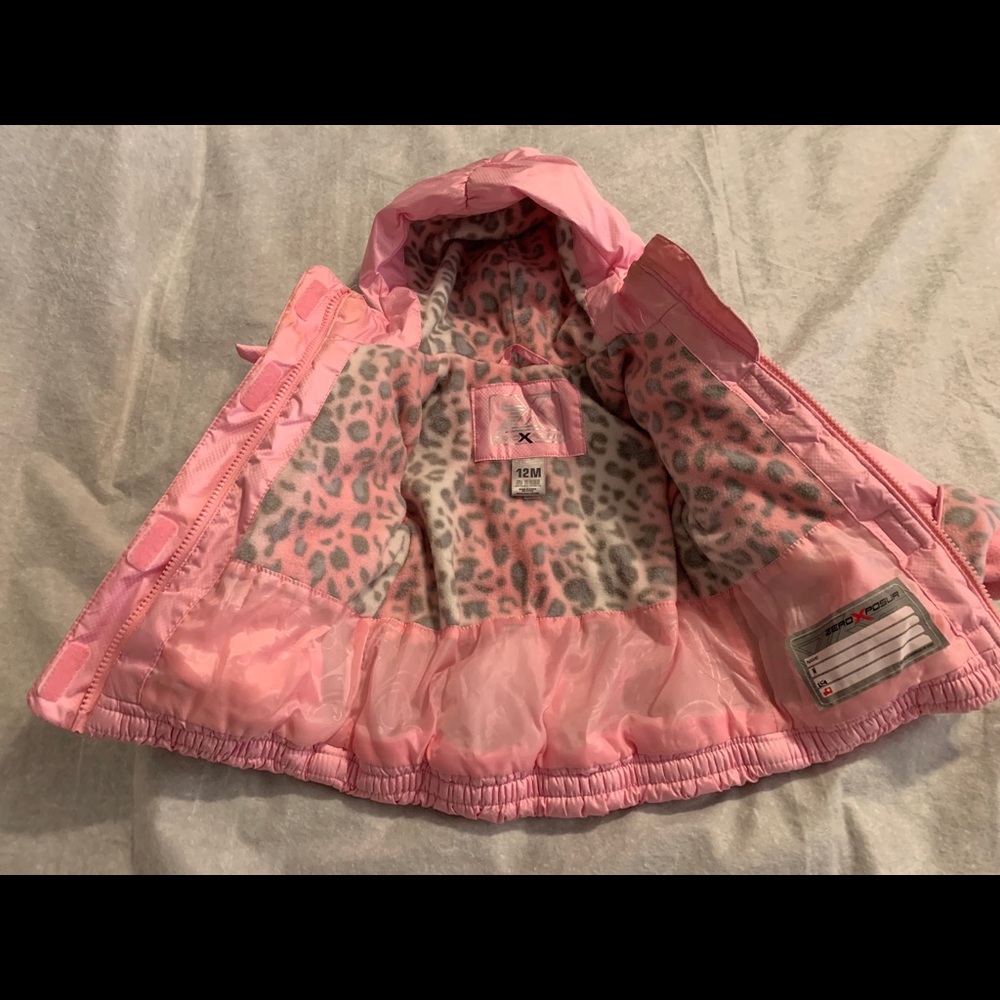 🌹Pink Leopard Winter Jacket - Picture 2 of 9